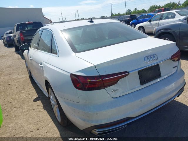 WAUEAAF49PN018882 Audi A4 Premium Plus 45 Tfsi S Line Quattro S Tronic