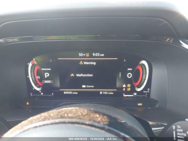 5N1DR3DK6NC218126 Nissan Pathfinder Platinum 4wd