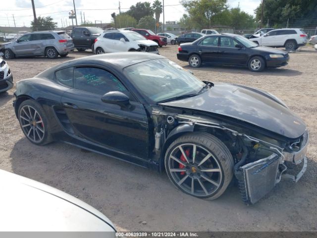 WP0AB2A88HS285223 Porsche 718 Cayman S