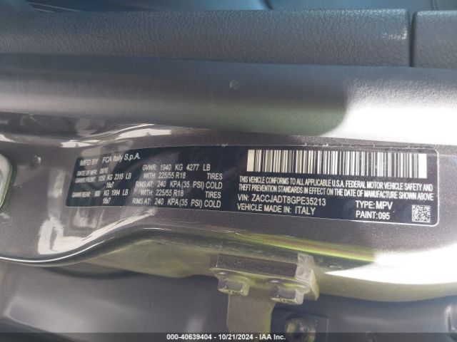 ZACCJADT8GPE35213 Jeep Renegade Limited