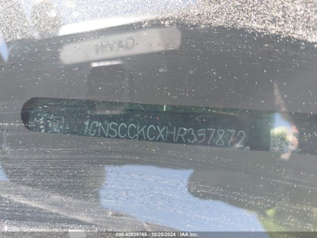 1GNSCCKCXHR357872 Chevrolet Tahoe Premier