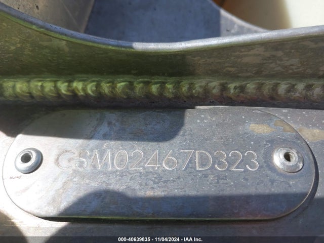 40639835 :رقم المزاد ، 5KZBB2226PA073343 vin ، 2023 Crest Iii Pontoon مزاد بيع