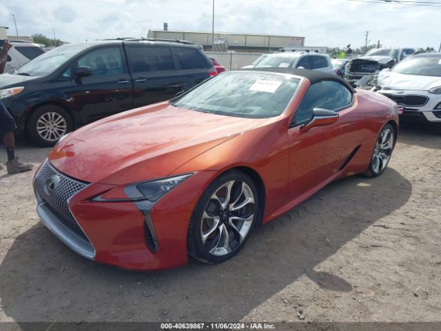 2021 LEXUS LC 500 JTHKPAAY4MA101362 Photo 1
