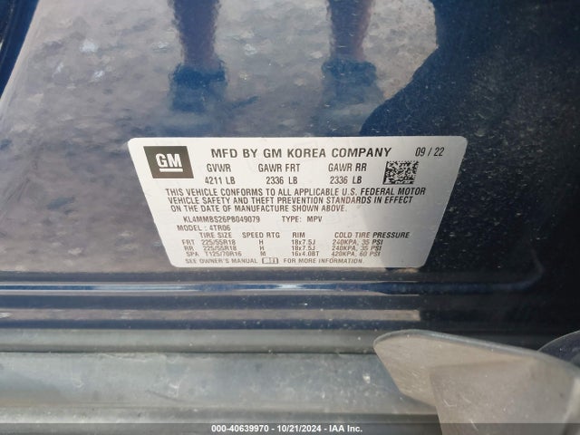 KL4MMBS26PB049079 Buick Encore Gx Preferred Fwd