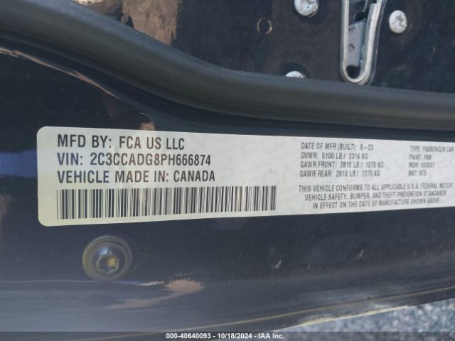 2C3CCADG8PH666874 Chrysler 300 Touring L
