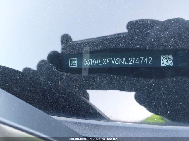 3GKALXEV6NL214742 GMC Terrain Awd Denali