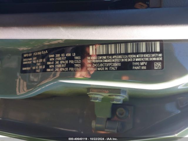 ZACCJBCT3FPC05410 Jeep Renegade Trailhawk
