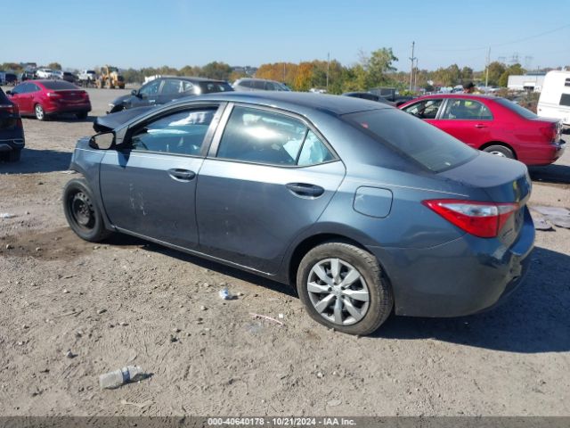 2T1BURHE5GC534046 Toyota COROLLA LE