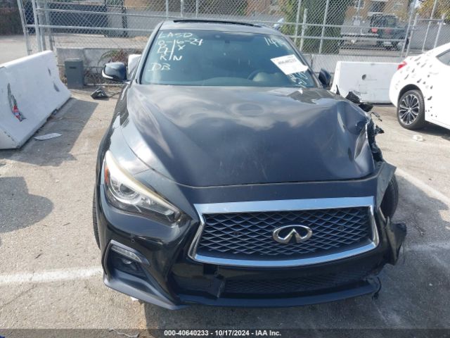 JN1FV7APXJM461414 Infiniti Q50 3.0t Red Sport 400