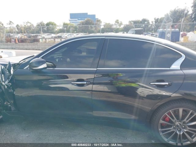 JN1FV7APXJM461414 Infiniti Q50 3.0t Red Sport 400