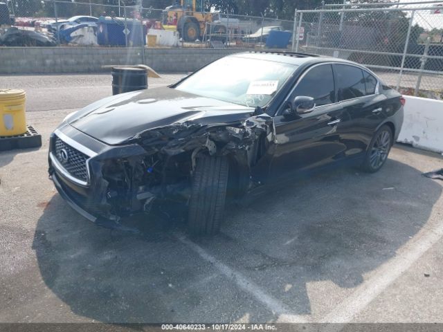 JN1FV7APXJM461414 Infiniti Q50 3.0t Red Sport 400