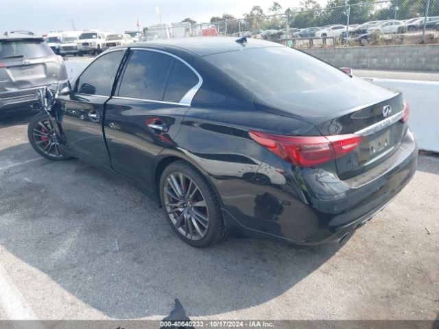 JN1FV7APXJM461414 Infiniti Q50 3.0t Red Sport 400