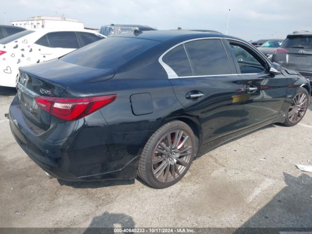 JN1FV7APXJM461414 Infiniti Q50 3.0t Red Sport 400