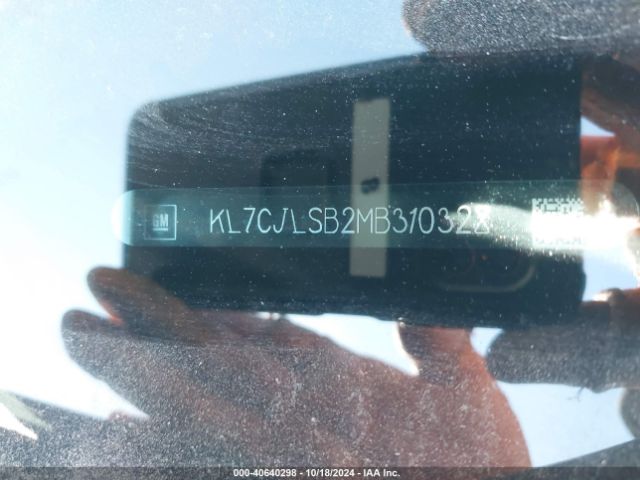 KL7CJLSB2MB310328 Chevrolet Trax Fwd Lt