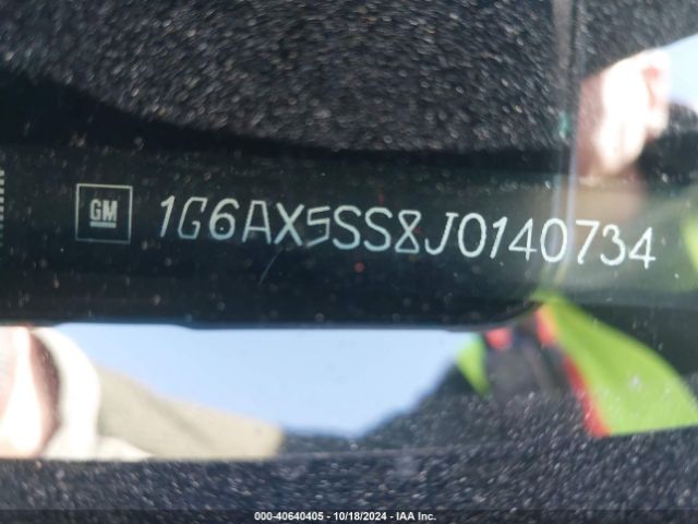 1G6AX5SS8J0140734 Cadillac CTS LUXURY