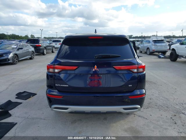JA4J3UA82NZ012669 Mitsubishi Outlander Black Edition 2wd/se 2.5 2wd/se Launch Edition 2wd