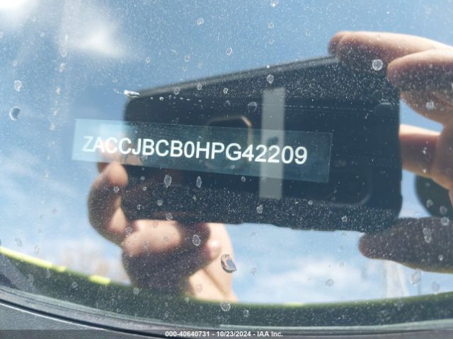 ZACCJBCB0HPG42209 Jeep Renegade Trailhawk 4x4
