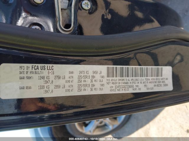 3C4PDCGG6GT230243 Dodge Journey Crossroad Plus