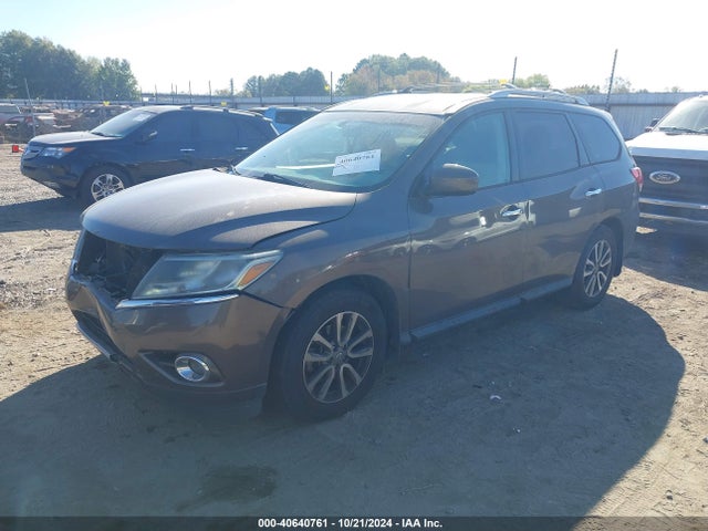 Nissan Pathfinder Sv 2015 5N1AR2MN1FC663057 Image 2