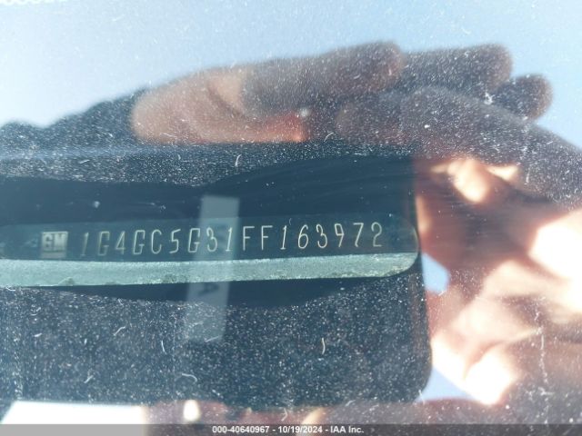 1G4GC5G31FF163972 Buick Lacrosse Leather