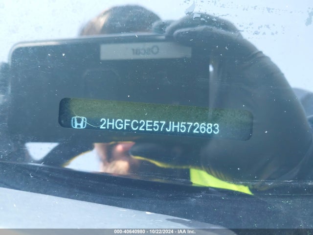 Honda Civic Lx 2018 2HGFC2E57JH572683 Image 9