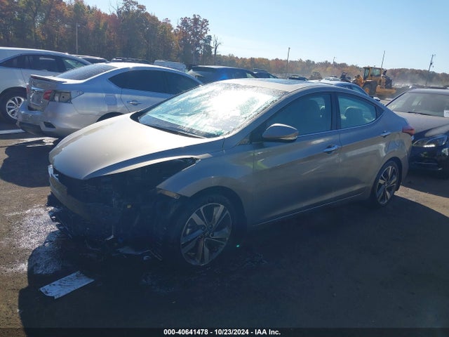 Hyundai Elantra Limited 2015 5NPDH4AEXFH572653 Image 2