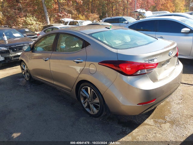 Hyundai Elantra Limited 2015 5NPDH4AEXFH572653 Image 3