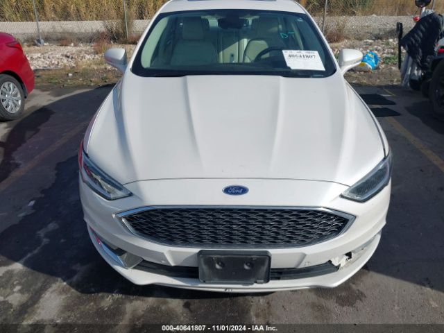 3FA6P0RU5JR274491 Ford Fusion Hybrid Platinum