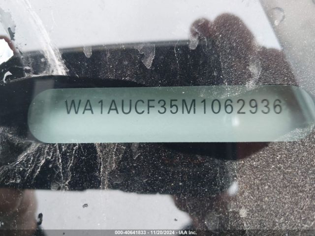 WA1AUCF35M1062936 Audi Q3 Premium 40 Tfsi Quattro Tiptronic