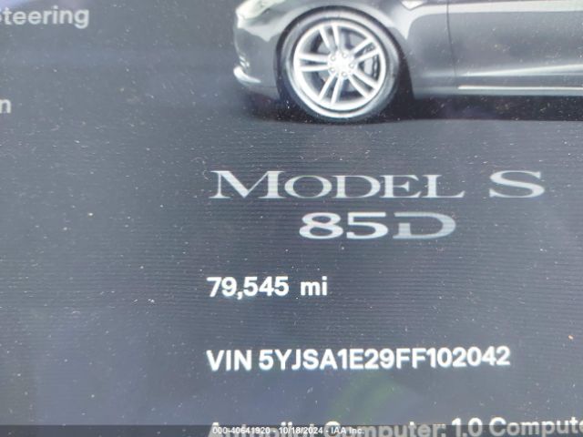 5YJSA1E29FF102042 Tesla Model S 70d/85d/p85d