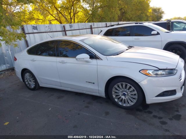 3FA6P0LU7FR137407 Ford Fusion Hybrid Se