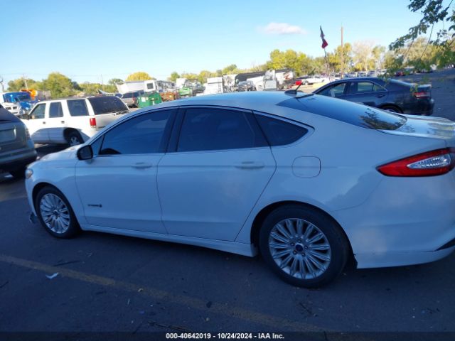3FA6P0LU7FR137407 Ford Fusion Hybrid Se