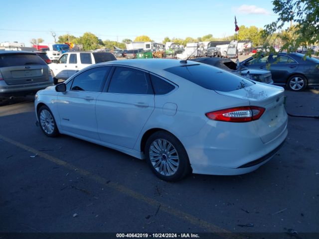 3FA6P0LU7FR137407 Ford Fusion Hybrid Se