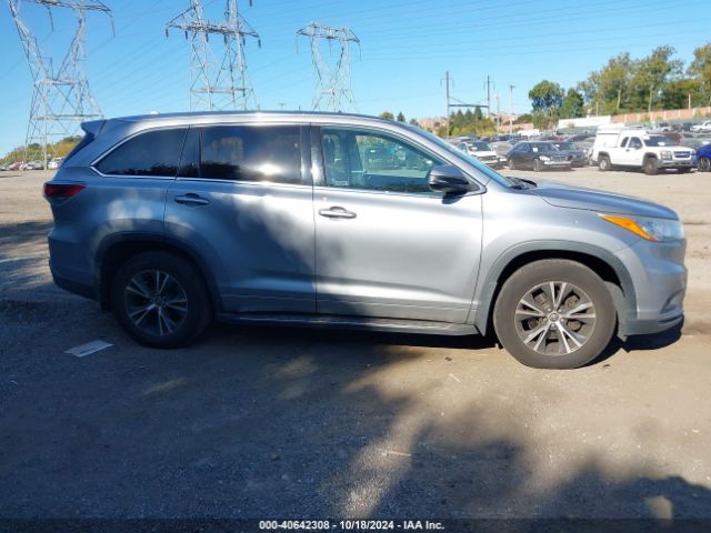 5TDJKRFH1GS344959 Toyota Highlander Xle V6