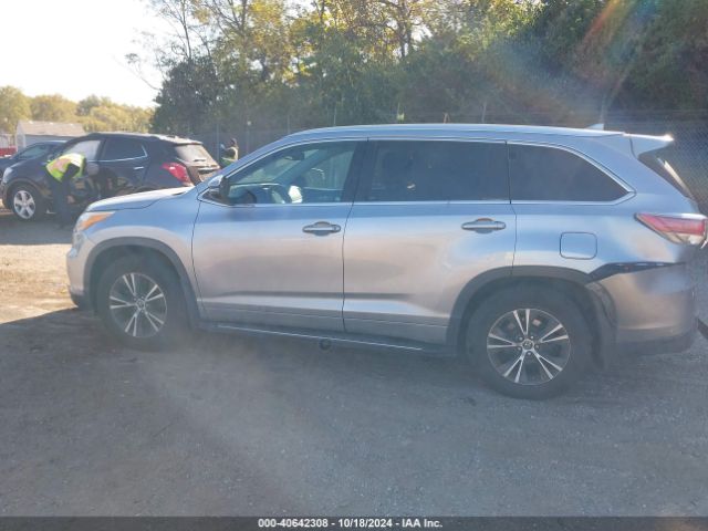 5TDJKRFH1GS344959 Toyota Highlander Xle V6