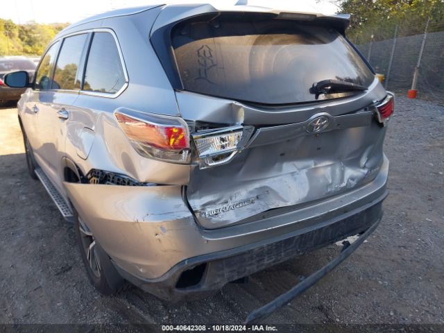 5TDJKRFH1GS344959 Toyota Highlander Xle V6