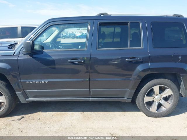 1C4NJPFA3GD589138 Jeep Patriot High Altitude Edition