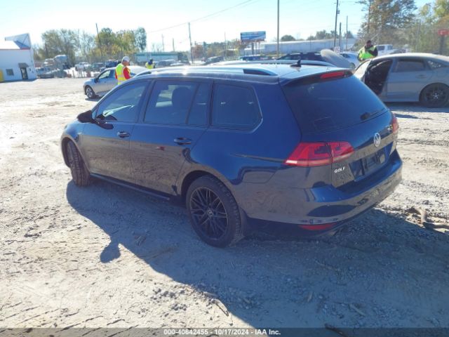 3VWC17AU1FM518643 Volkswagen Golf Sportwagen Tsi Sel 4-door
