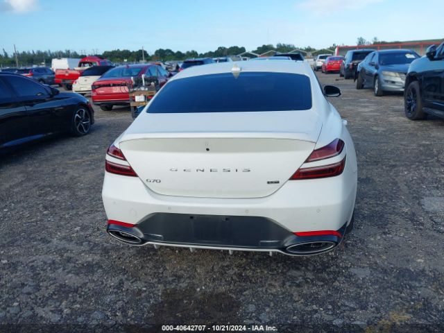 KMTG54TE7PU123488 Genesis G70 3.3t Rwd