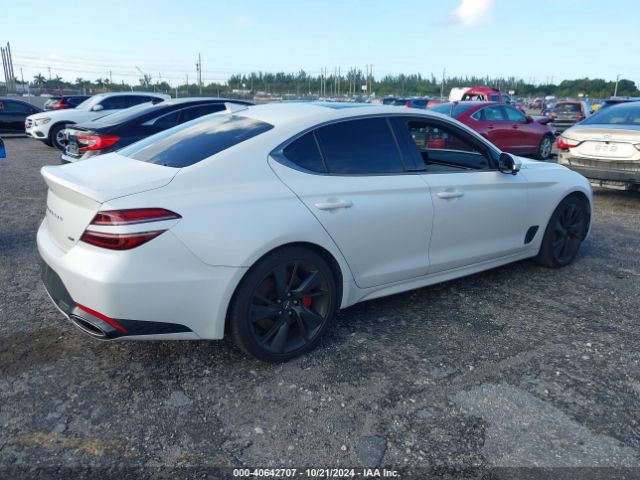 KMTG54TE7PU123488 Genesis G70 3.3t Rwd