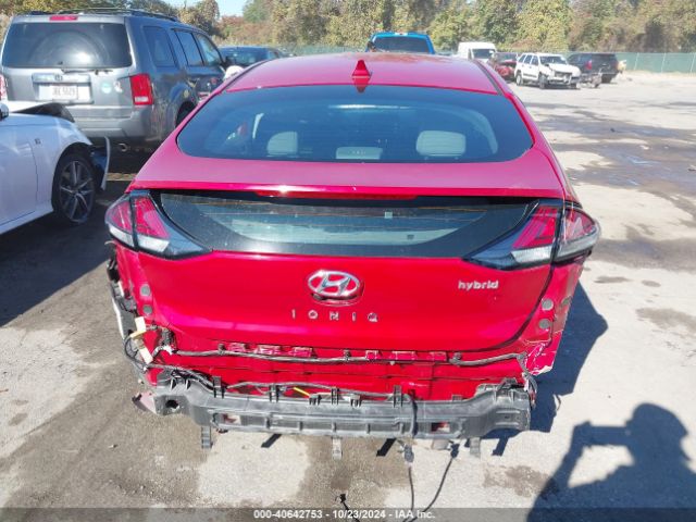 KMHC85LC8NU273577 Hyundai Ioniq Hybrid Sel