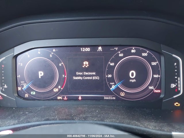 1V2TR2CA1MC537532 Volkswagen Atlas 3.6l V6 Sel Premium