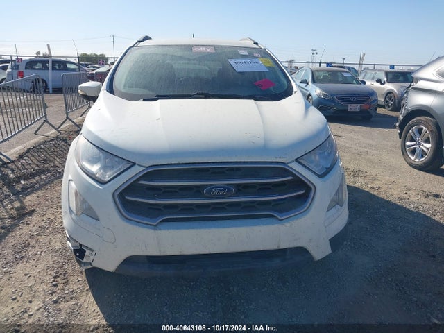 Aukcja sprzedaży 2020 Ford Ecosport Se, vin: MAJ3S2GE8LC357410, numer aukcji: 40643108