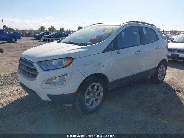 Aukcja sprzedaży 2020 Ford Ecosport Se, vin: MAJ3S2GE8LC357410, numer aukcji: 40643108