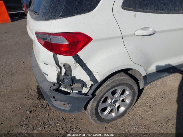 Aukcja sprzedaży 2020 Ford Ecosport Se, vin: MAJ3S2GE8LC357410, numer aukcji: 40643108