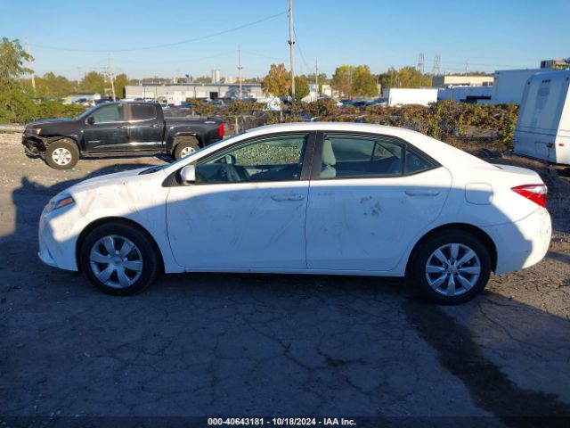 2T1BURHE7GC717805 Toyota COROLLA LE