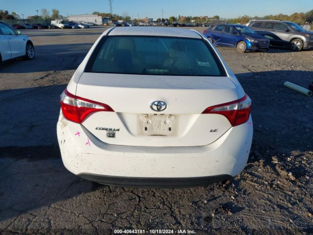 2T1BURHE7GC717805 Toyota COROLLA LE