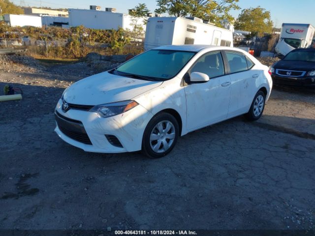 2T1BURHE7GC717805 Toyota COROLLA LE