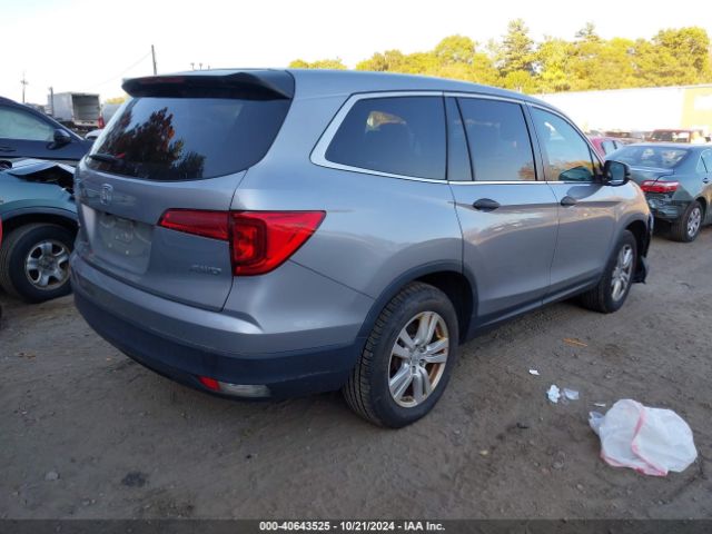 5FNYF6H14GB086765 Honda PILOT LX