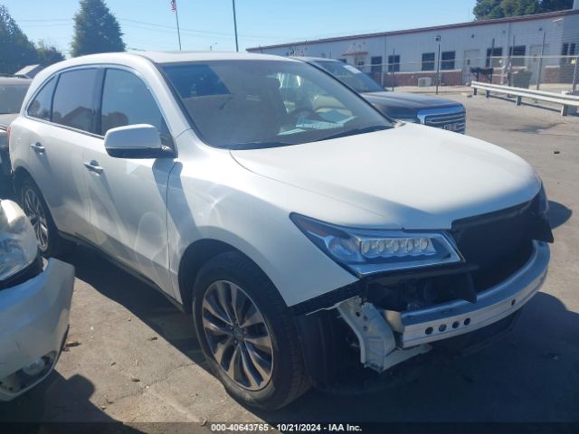 5FRYD3H44EB020968 Acura Mdx Technology Package